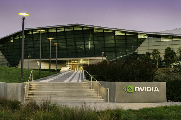 NVIDIA's Endeavor building in Santa Clara, California.
