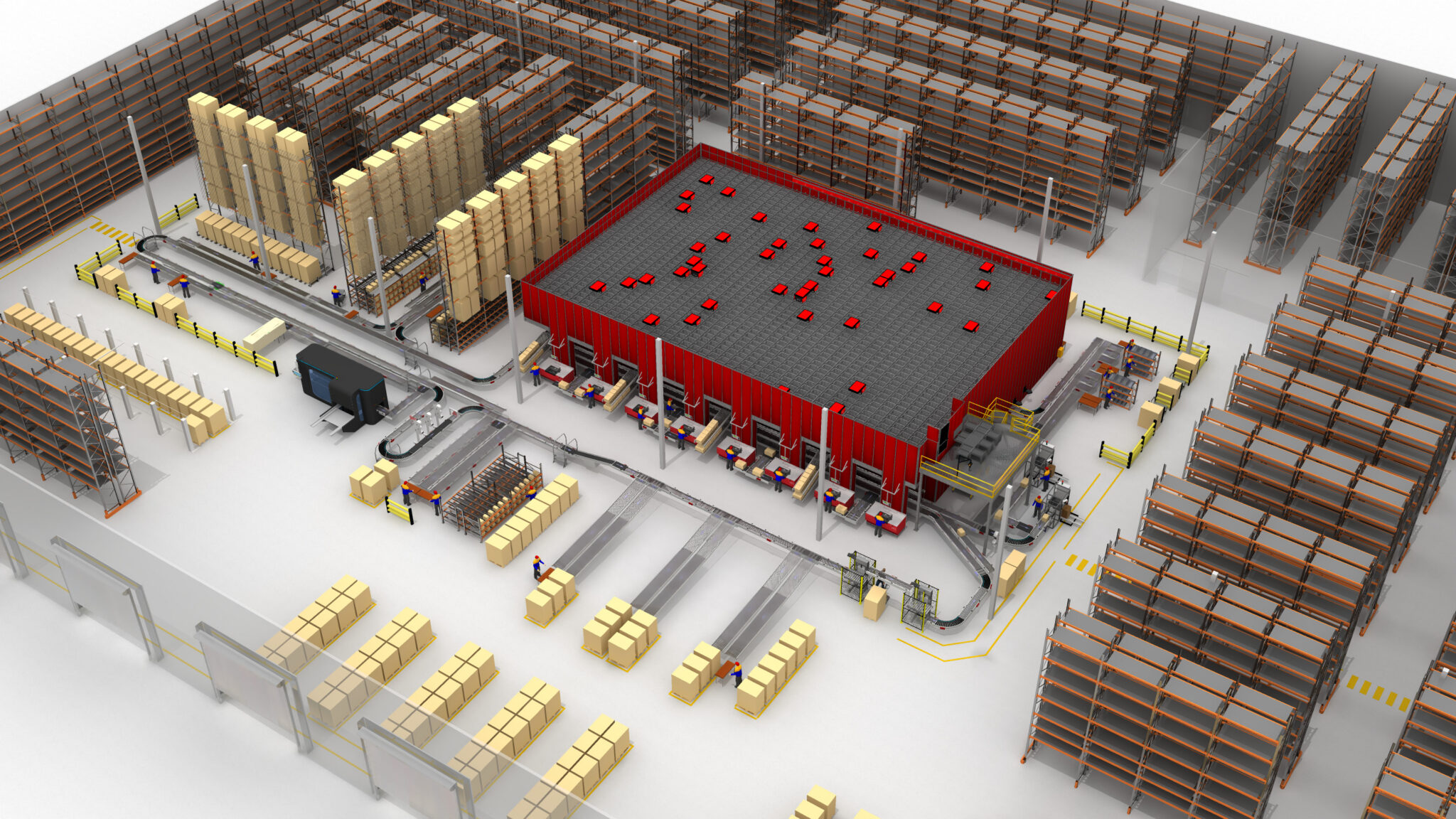 An aerial site rendering of Wurth Yatala.