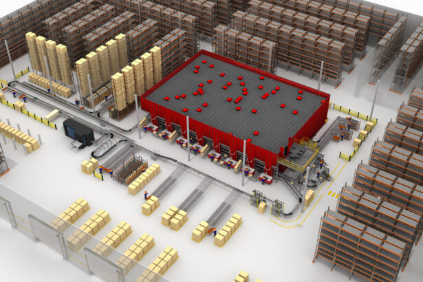 An aerial site rendering of Wurth Yatala.