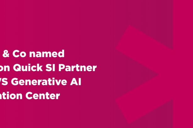 Argon & Co announcement graphic stating the company has been named an Amazon Quick SI Partner by the AWS Generative AI Innovation Center.